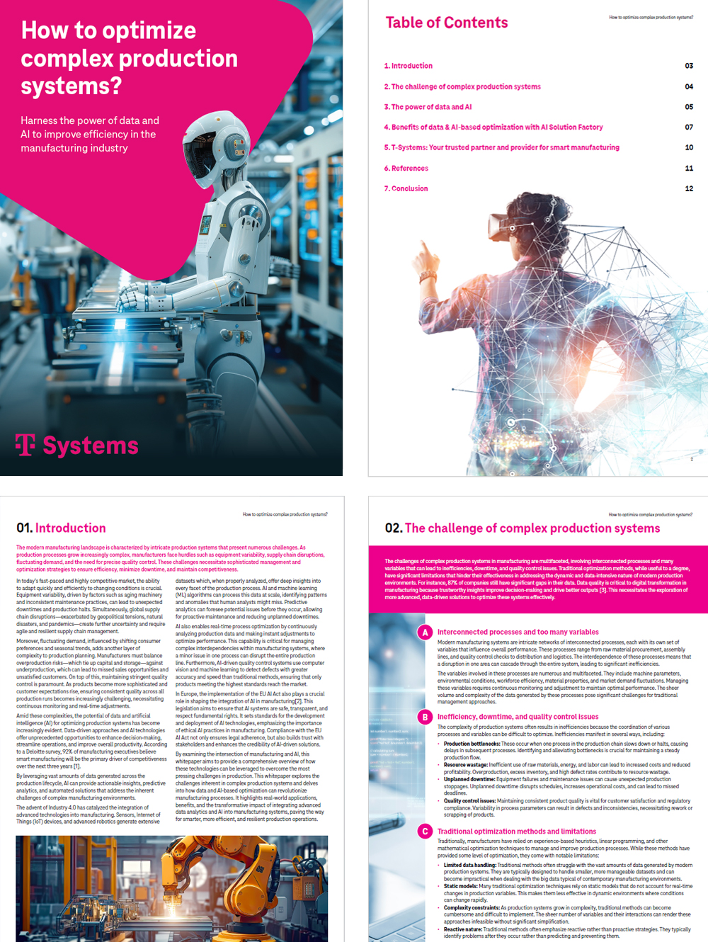Data and AI-based optimization – T-Systems