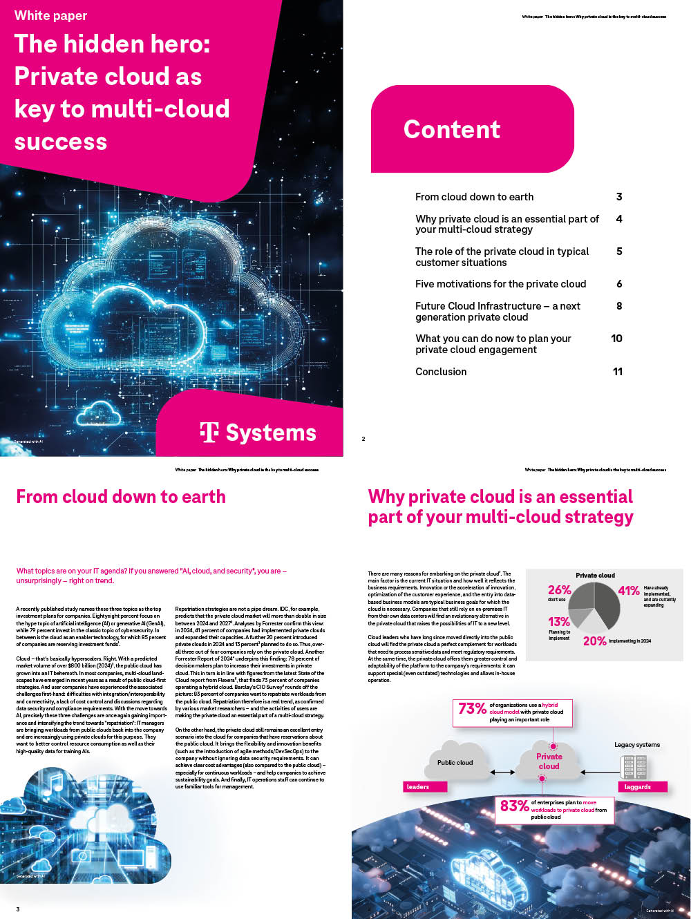 Why private cloud is the key to multi cloud success – T-Systems