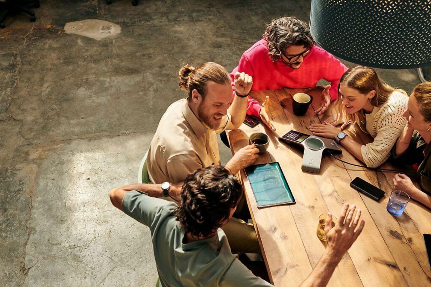 Human resources people discussing in a meeting