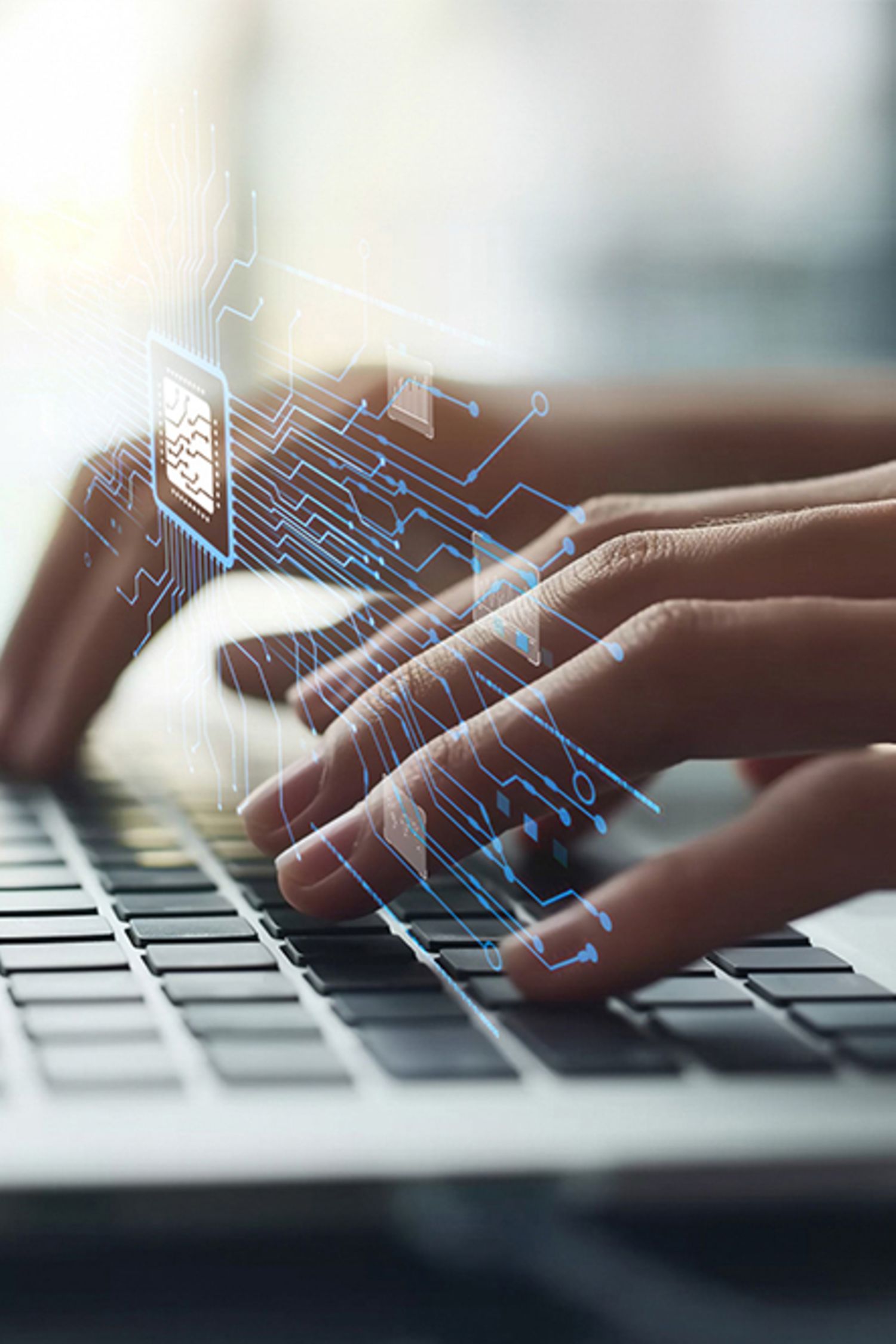 Menschliche Interaktion mit künstlicher Intelligenz (KI)