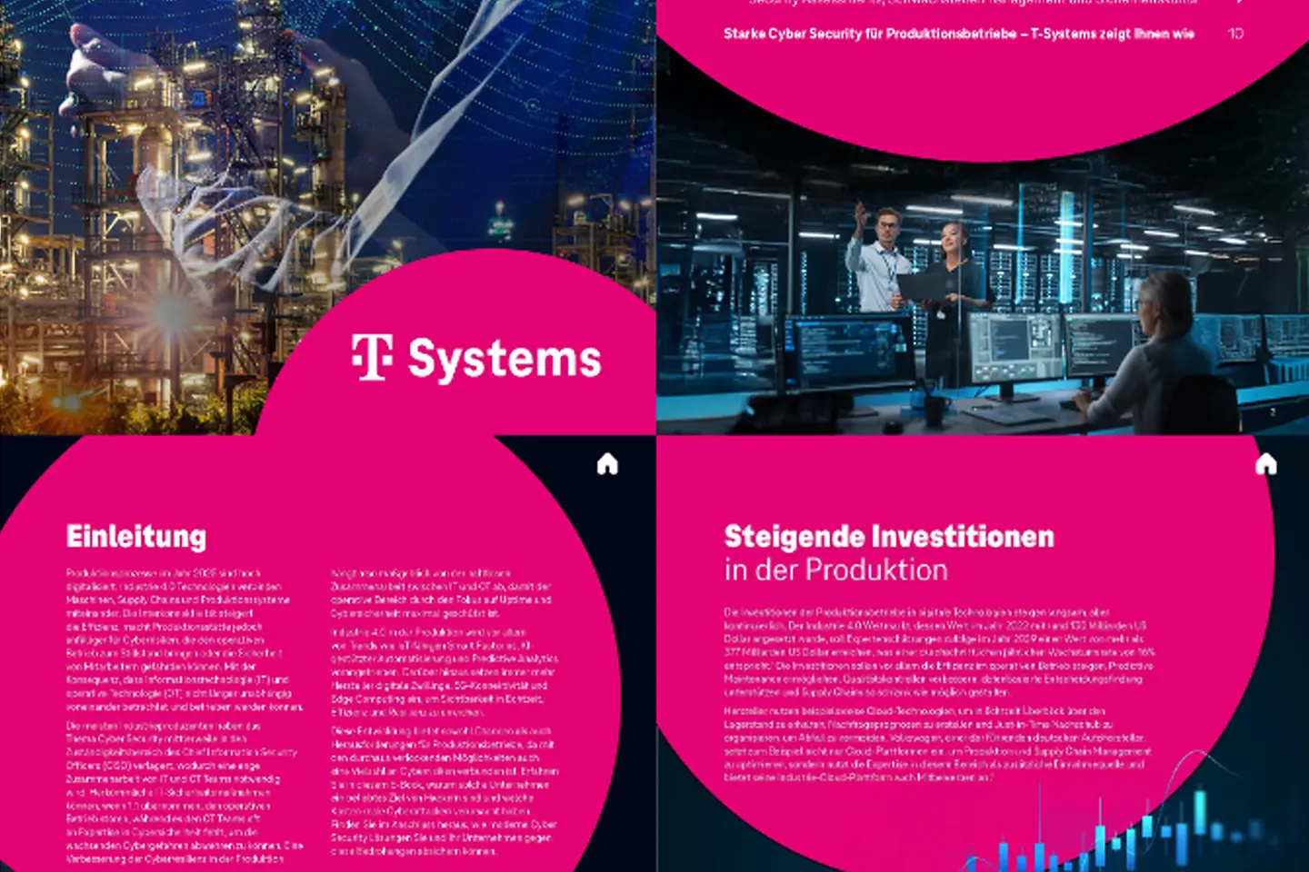 Screenshot vom Cover und von der nächsten Seite des Whitepapers: 