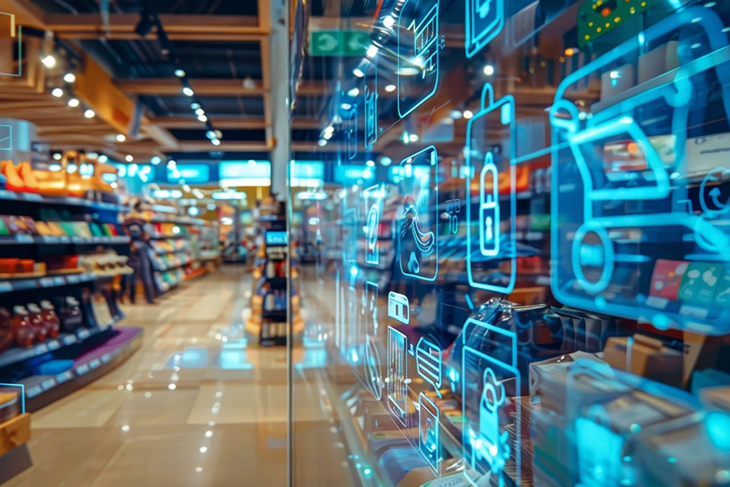 Système intégré de gestion de la vente au détail pour le commerce de détail omnicanal dans un environnement commercial moderne