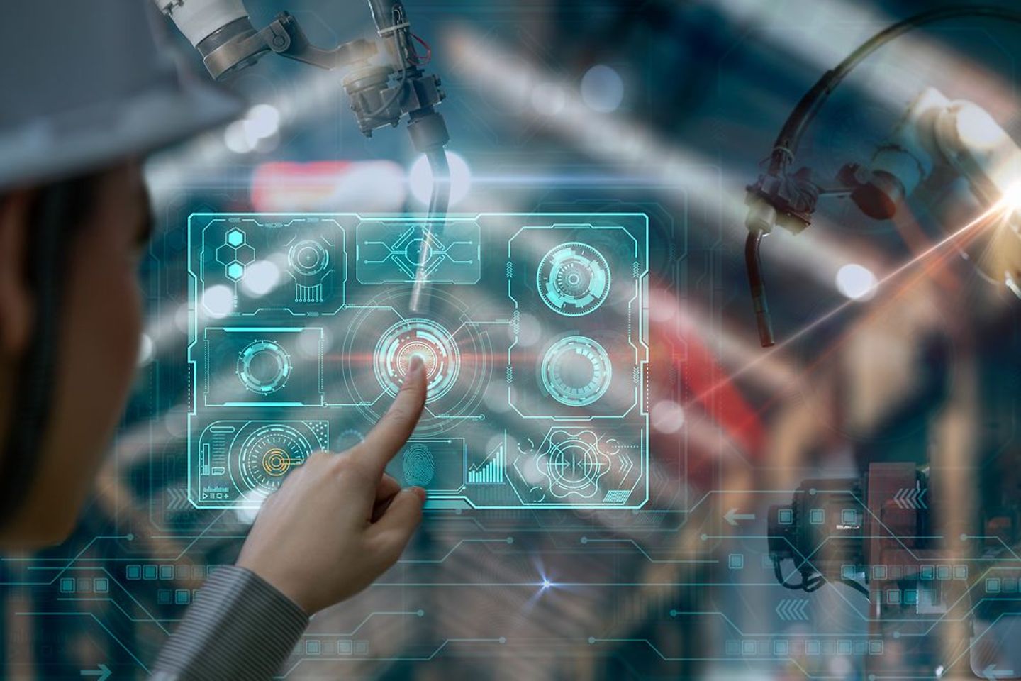 Un écran digital interactif
