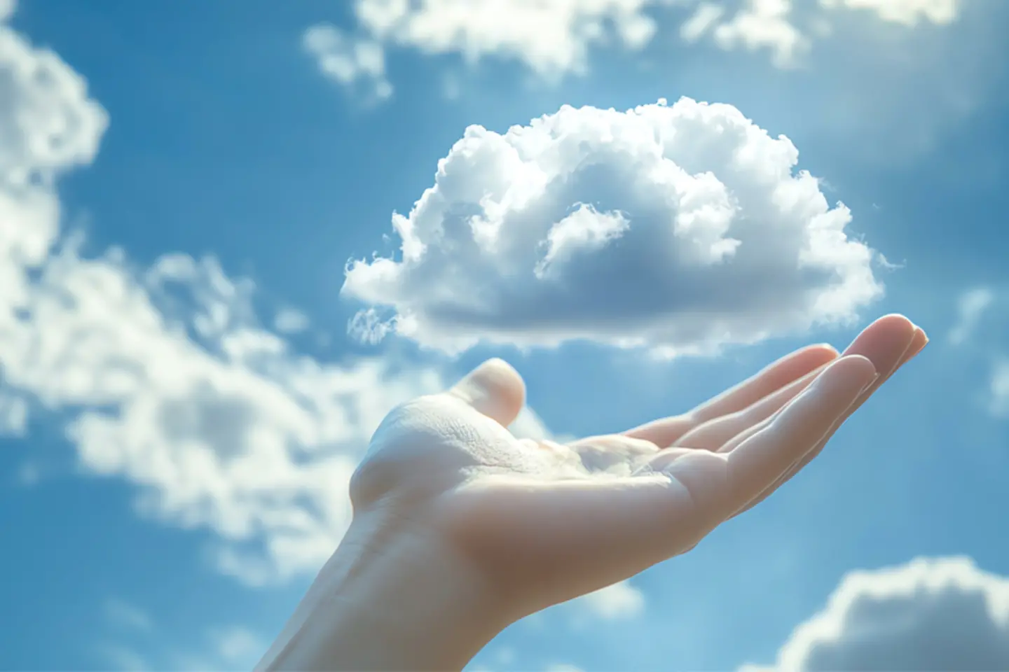 Technologie-Internet-Entwicklungskonzepte unterstützen die Integration von Cloud Computing.