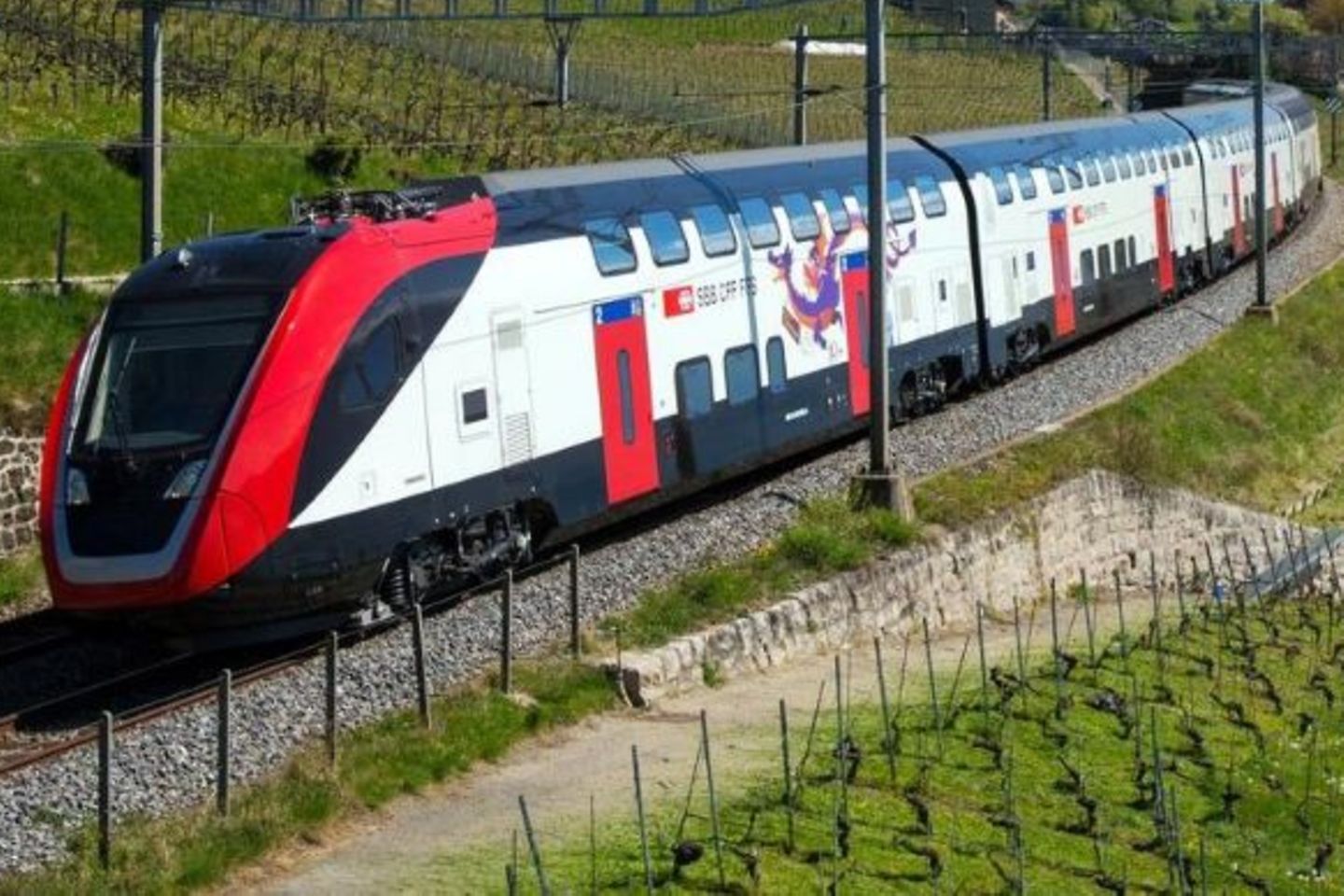 Zug, Bahn, SBB, Schweizerische Bundesbahnen, Open Telekom Cloud