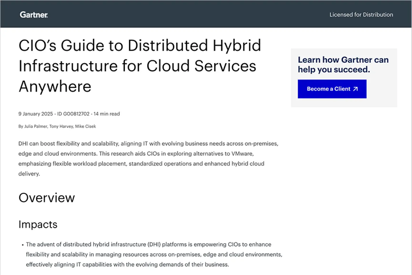Cover and the next page as a screenshot showing the white paper: 