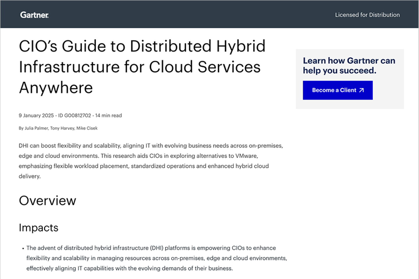 Cover and the next page as a screenshot showing the white paper: 
