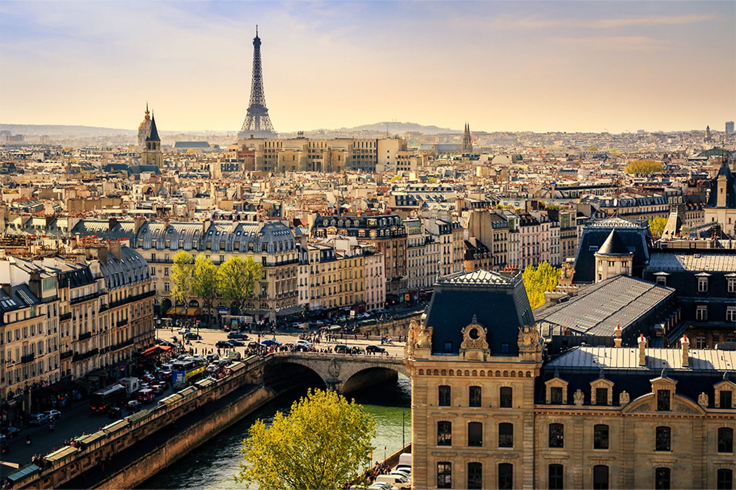View of the city of Paris