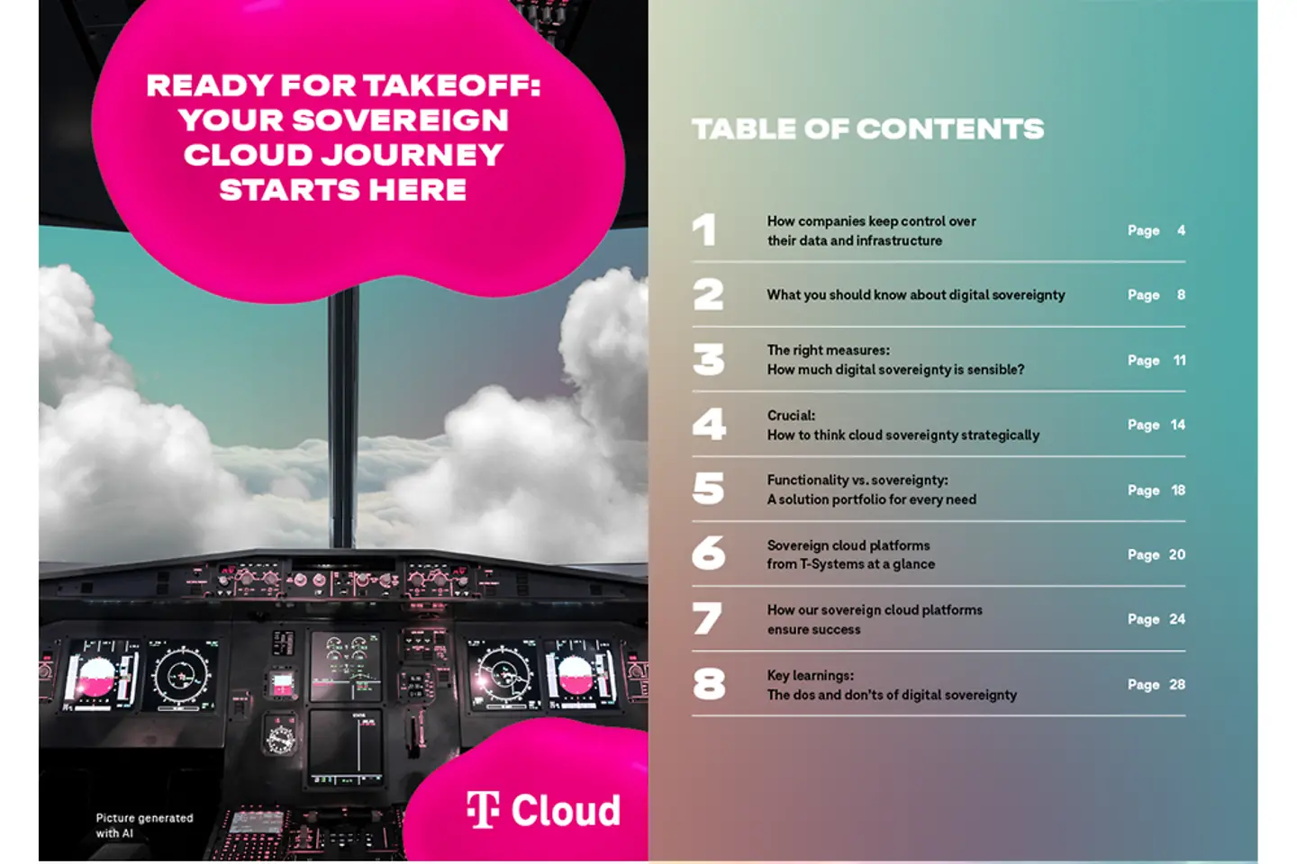 Cover and the next page as a screenshot showing the white paper: 