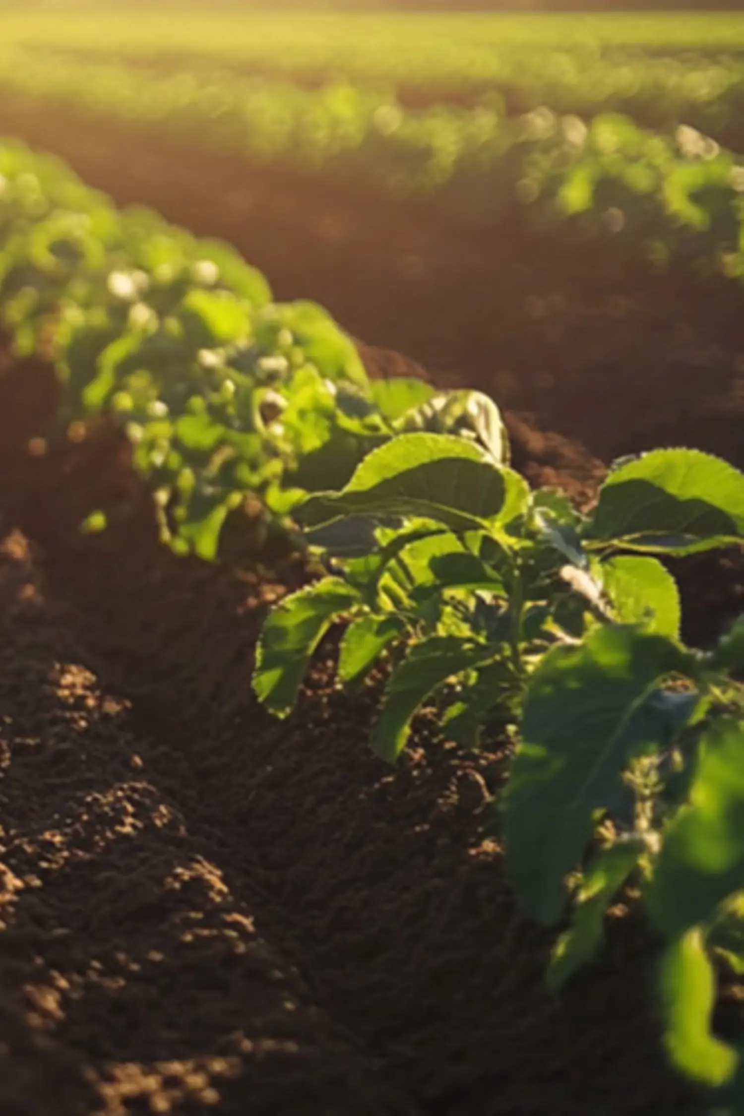 KI-generiertes Bild - Fertile soil supports an abundance of crops