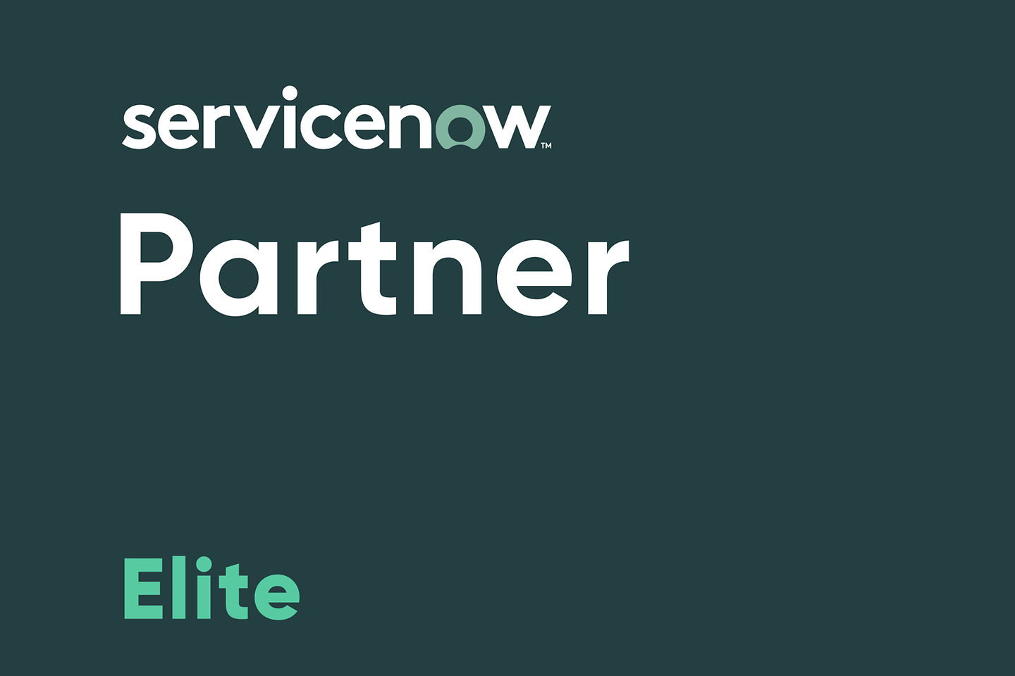 Logotipo Socio Élite de ServiceNow