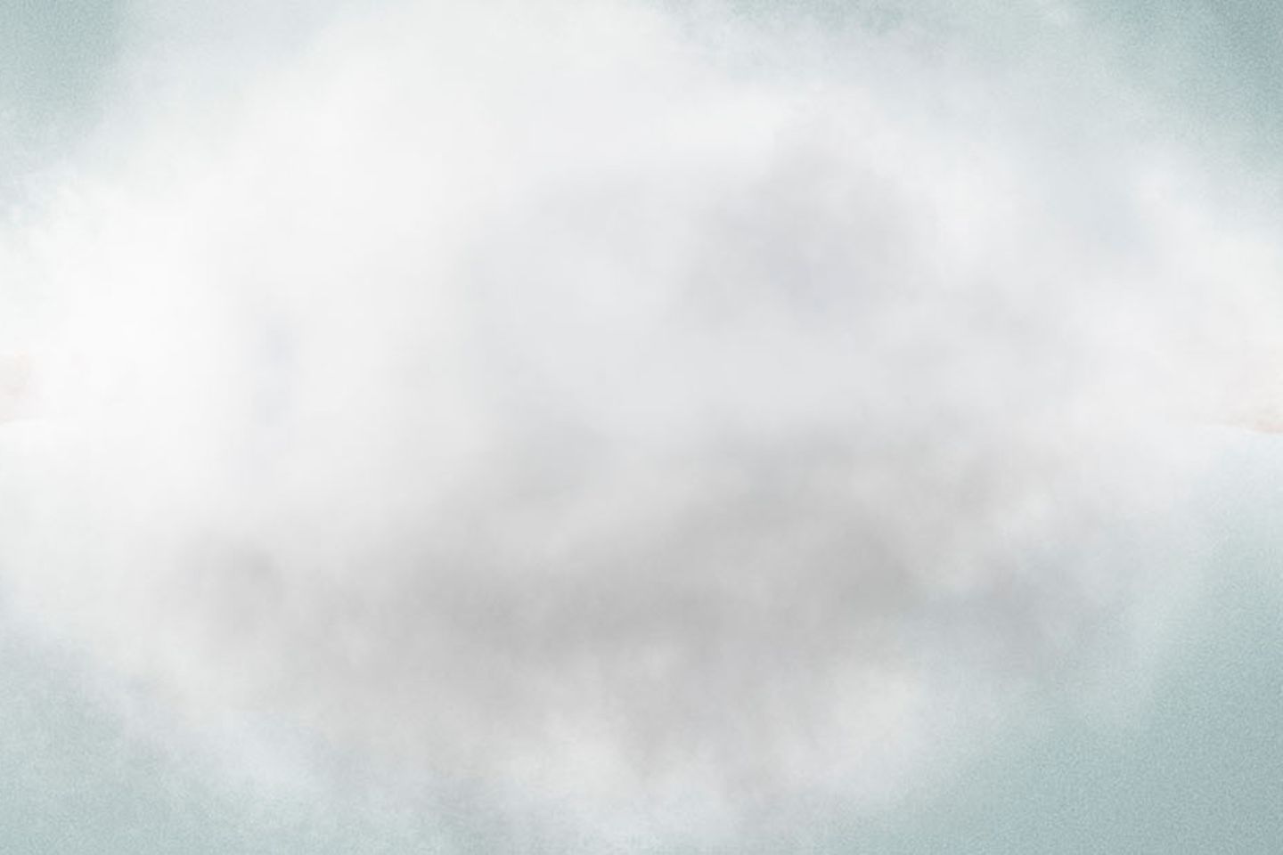 A man in a suit points to the graphic representation of clouds connected by lines and points.