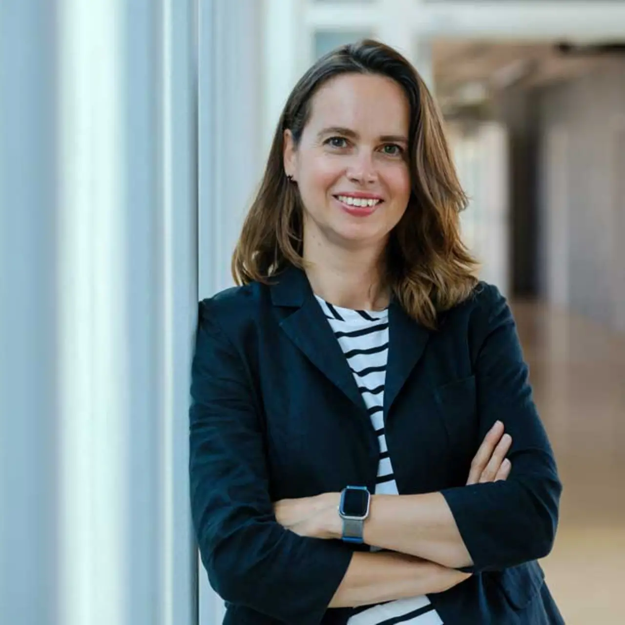 Retrato de Maike Baumgartl – Head of Industry Line Discrete & Process Manufacturing