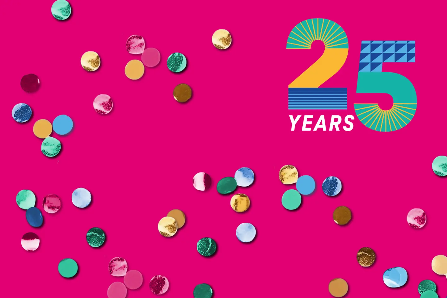 Confetti, 25 years T-Systems