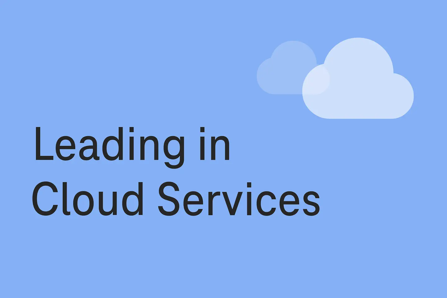 Cloud Services