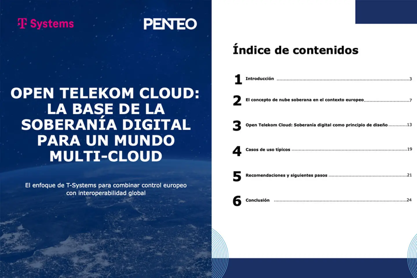 Portada y siguiente página del informe de IDC como captura de pantalla: La revolución basada en el cloud privado 