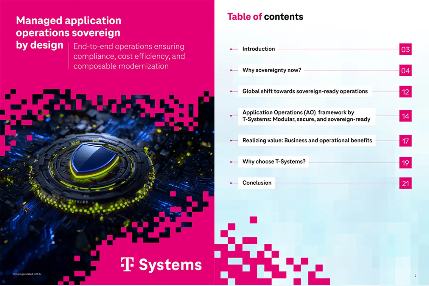 Cover and the next page as a screenshot showing the white paper: 