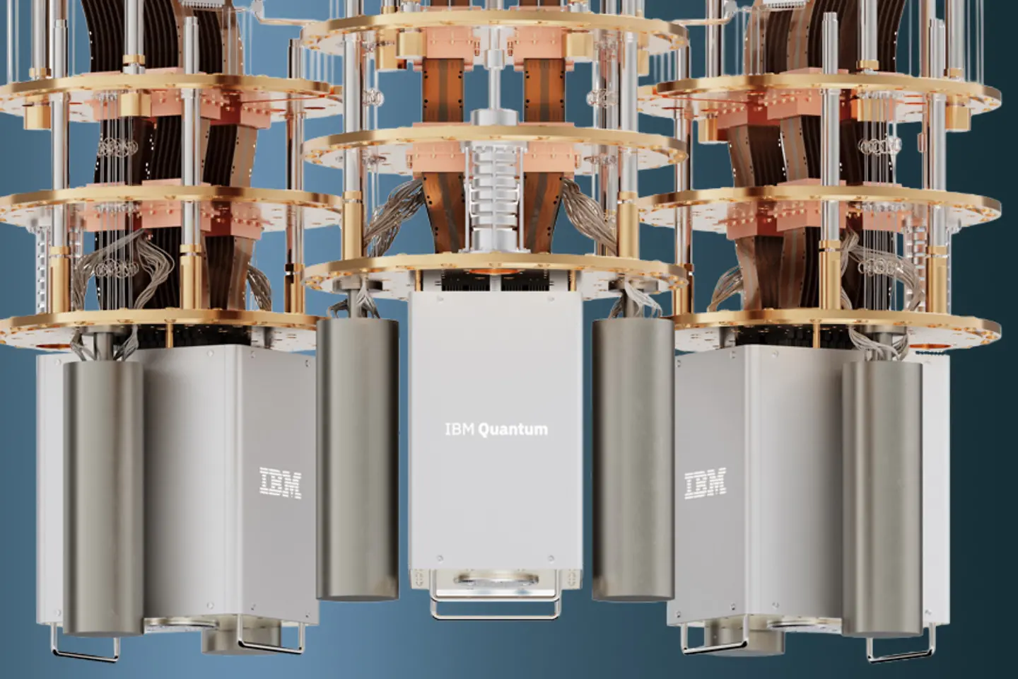 Un ordinateur Quantum doré