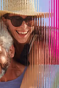 Cheerful man and woman