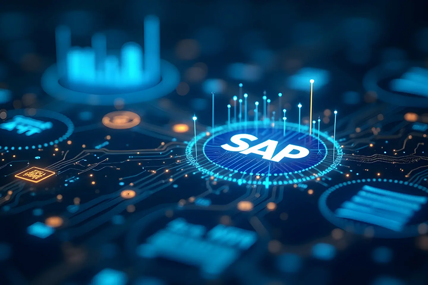 AI-generated image - Real-time sap data integration with ai