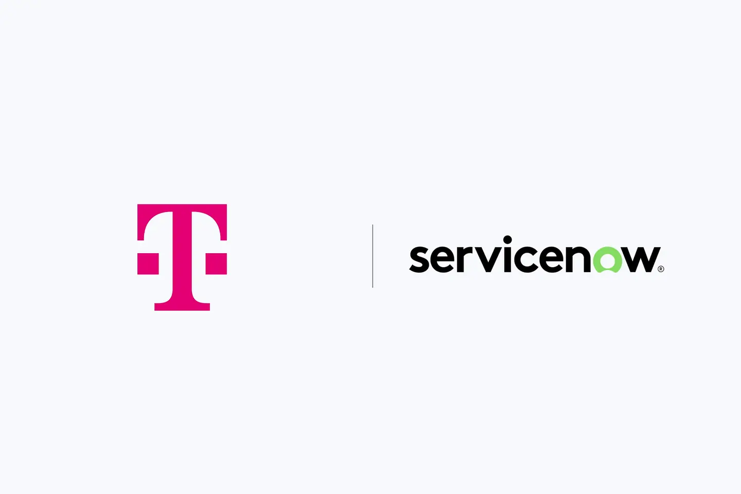 Logotipo da Telekom, logotipo da ServiceNow