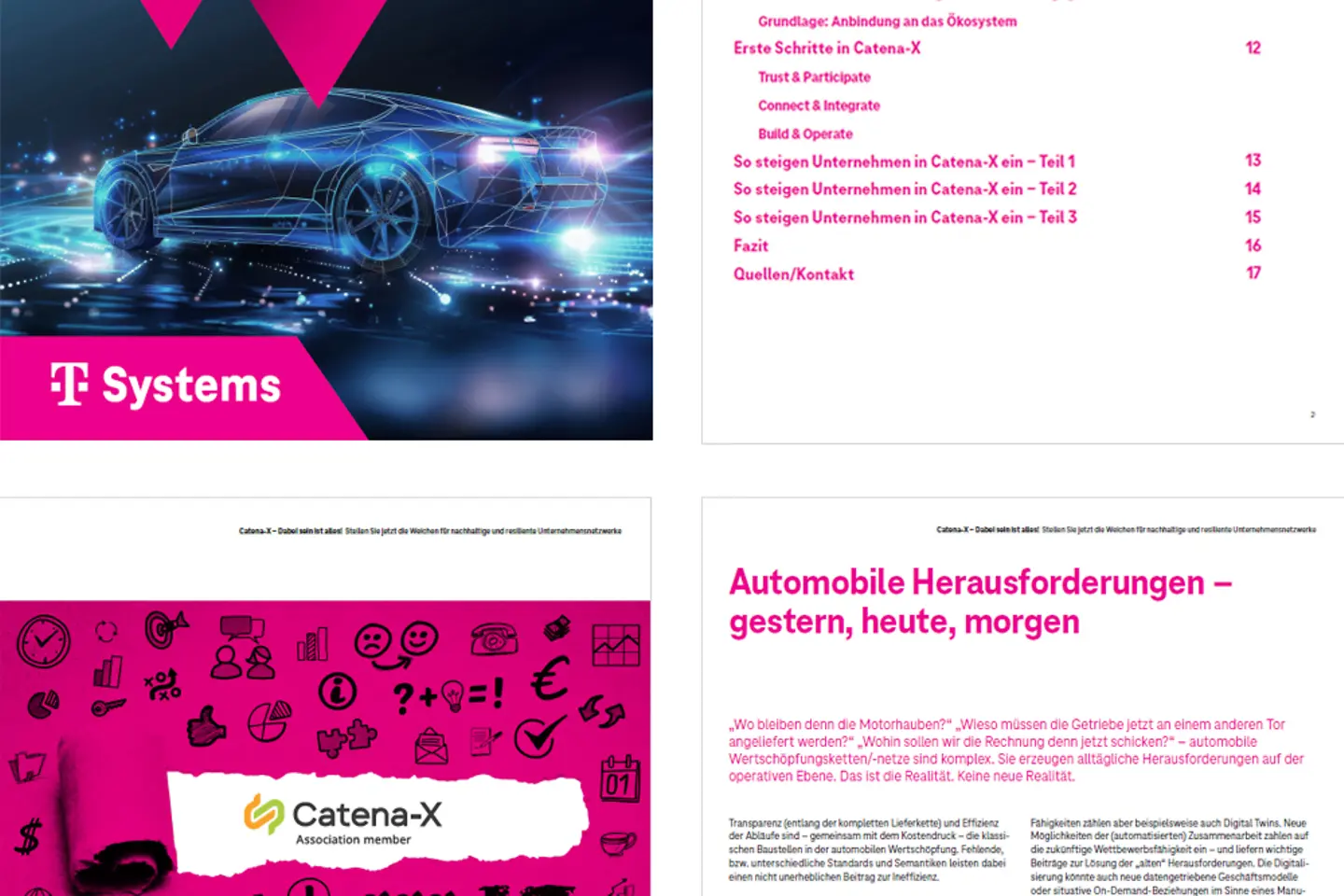 Titelseite und drei Folgeseiten des Whitepapers als Screenshot: