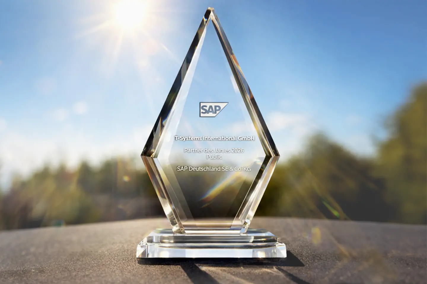 SAP Partner of the Year 2026 Public Auszeichnung, Bild mit KI editiert