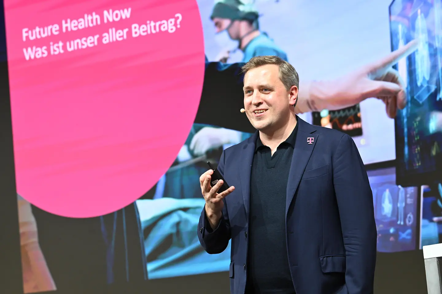 Gottfried Ludewig, head of Healthcare and Public Sector, Deutsche Telekom