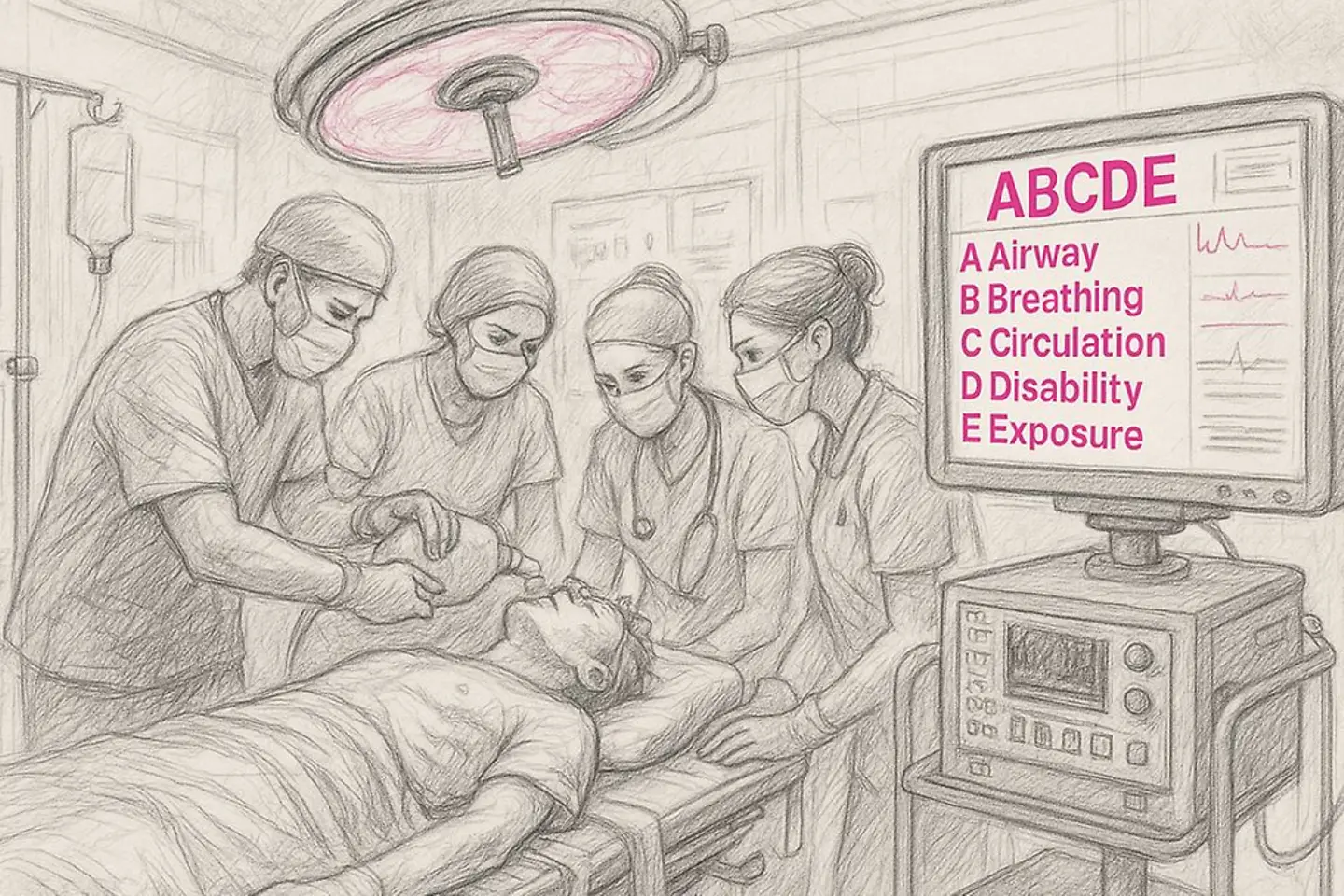 AI-generated image - Schockraum: KI-Agenten sollen Leben retten