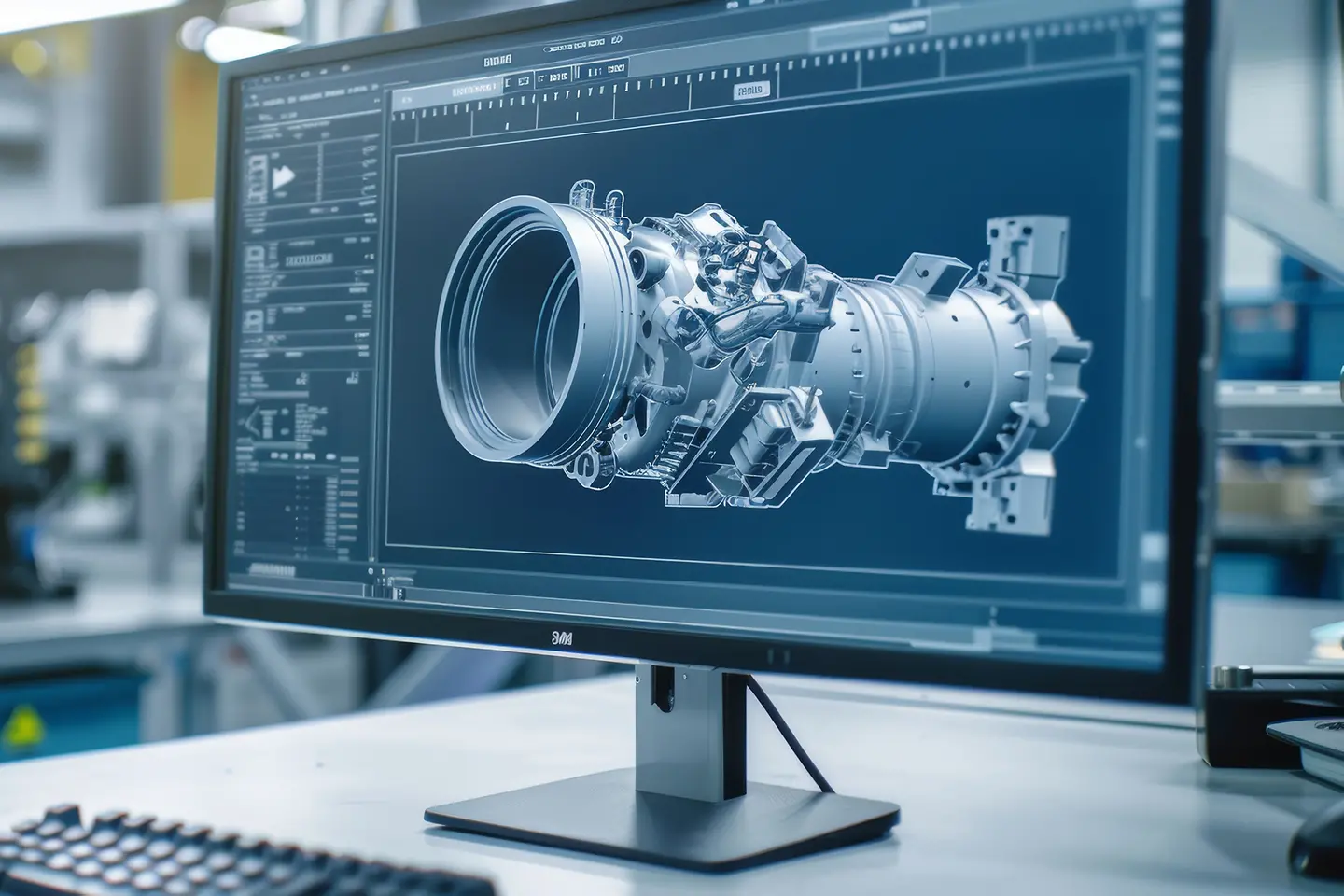 Engineering designer design 3D CAD software program