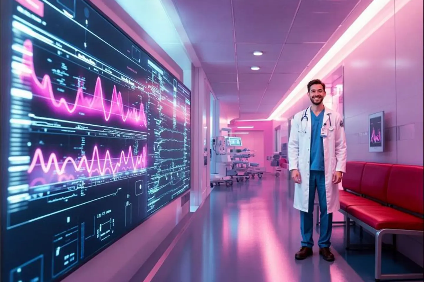 AI-generated image - Man in a room