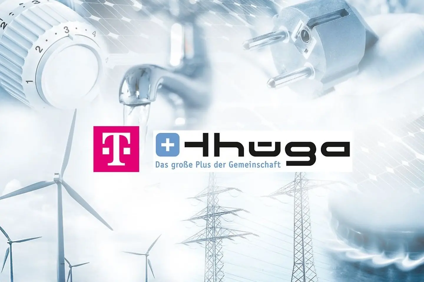 Telekom-logo, Thüga-logo