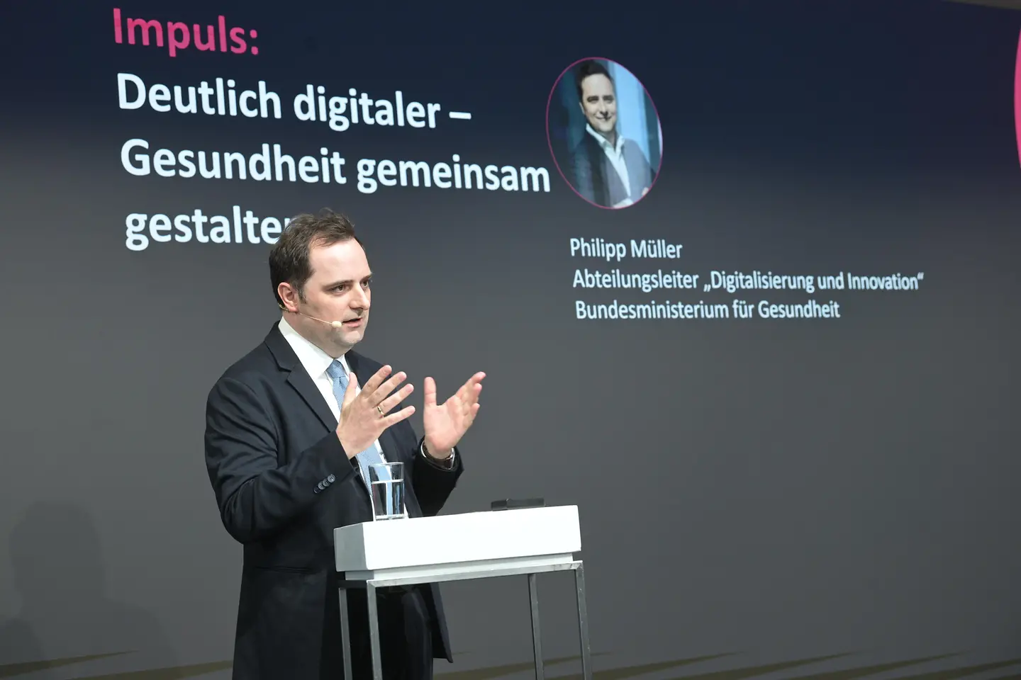 Philipp Müller Abteilungsleiter Digitalisierung BMG