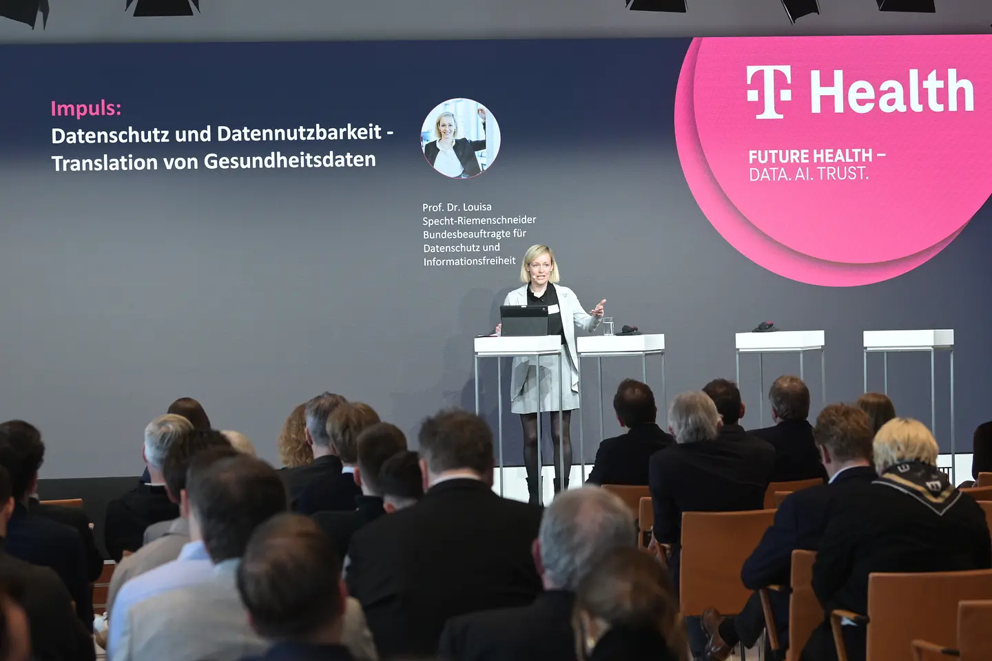 Prof. Dr. Louisa Specht-Riemenschneider (Bundesbeauftragte für den Datenschutz und die Informationsfreiheit)