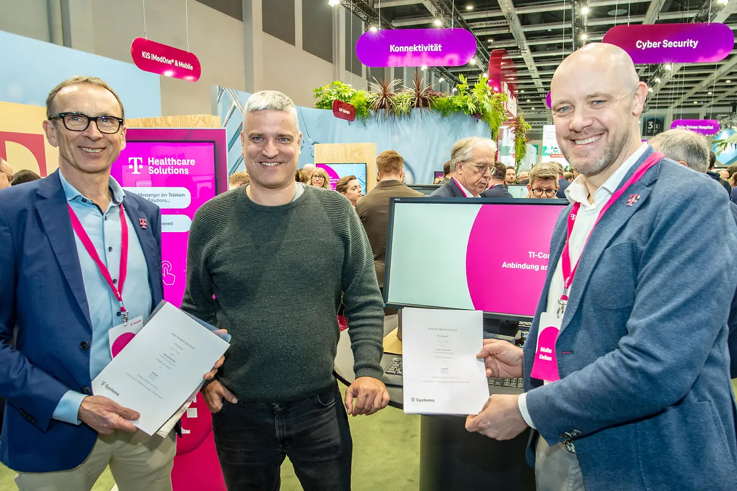 DENS und TI-Connect von T-Systems auf DMEA 2026