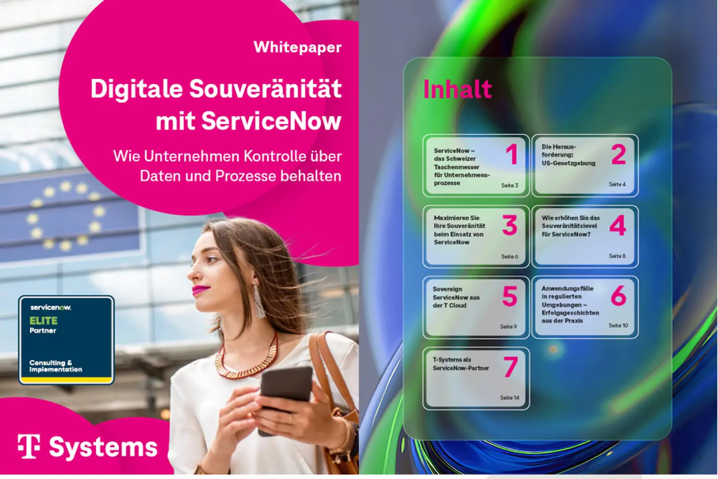 Cover und die nächste Seite als Screenshot des Whitepapers: