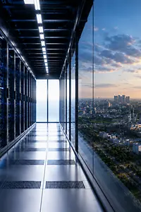 KI-generiertes Bild - Rechenzentrum, KI-Computing. Server-Racks verarbeiten KI-Workloads in einer Hochleistungsanlage