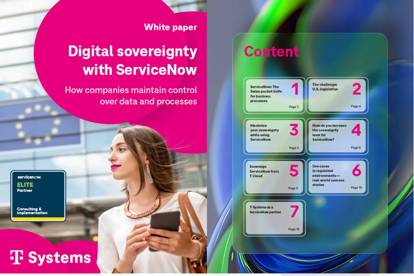 Cover und die nächste Seite als Screenshot des Whitepapers: