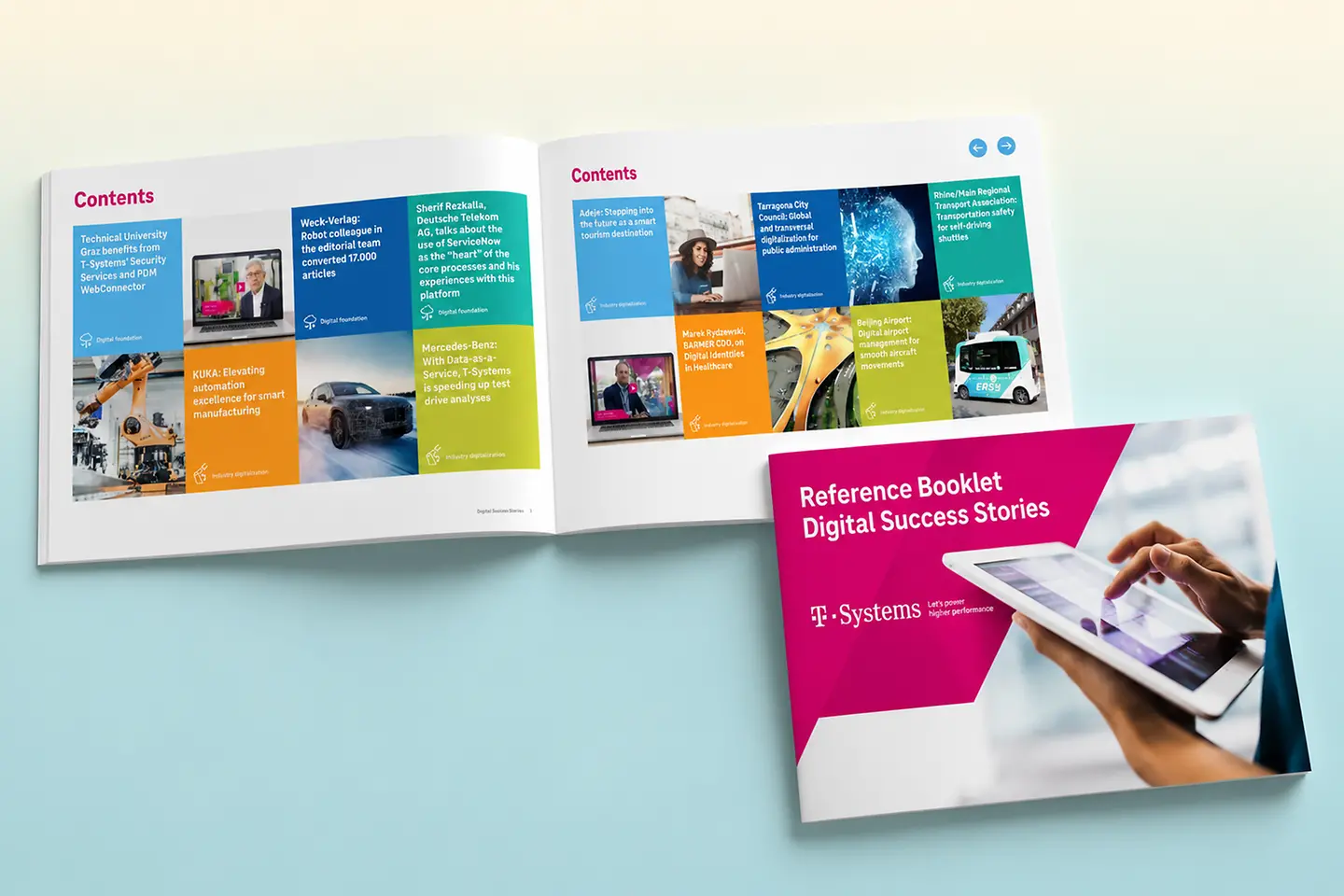 AI-generated image - Digitale Referenzen, T-Systems