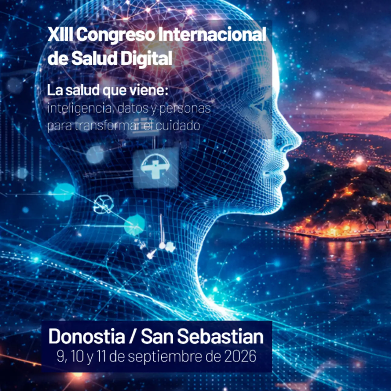 Imagen generada por IA - T-Systems patrocina y participa este evento clave en la transformación digital de la salud