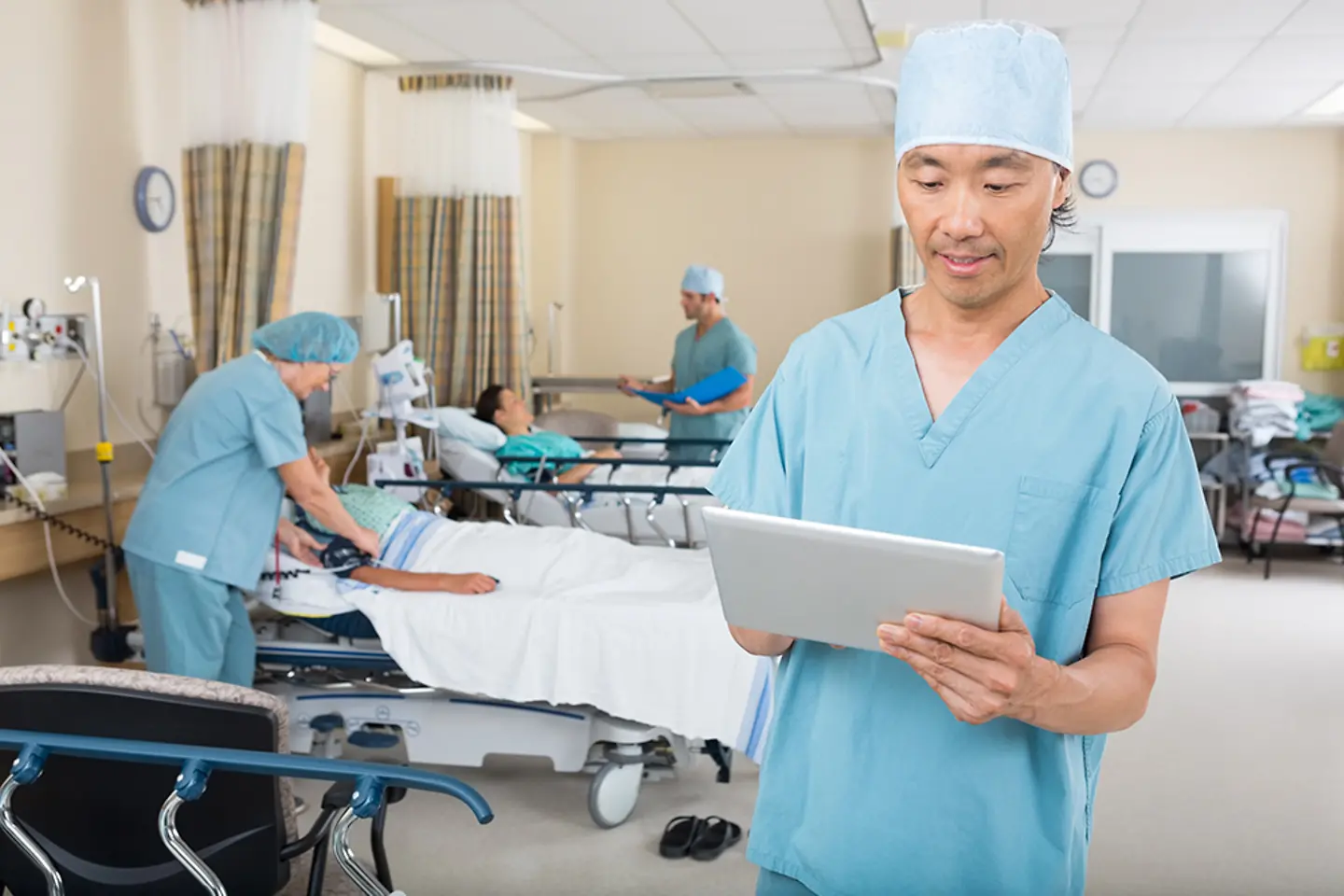 Hospital with doctor