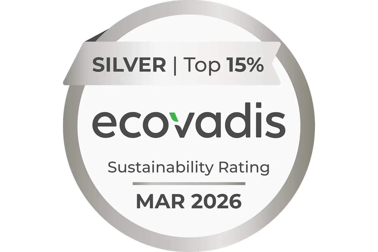 Ecovadis Silver Medal