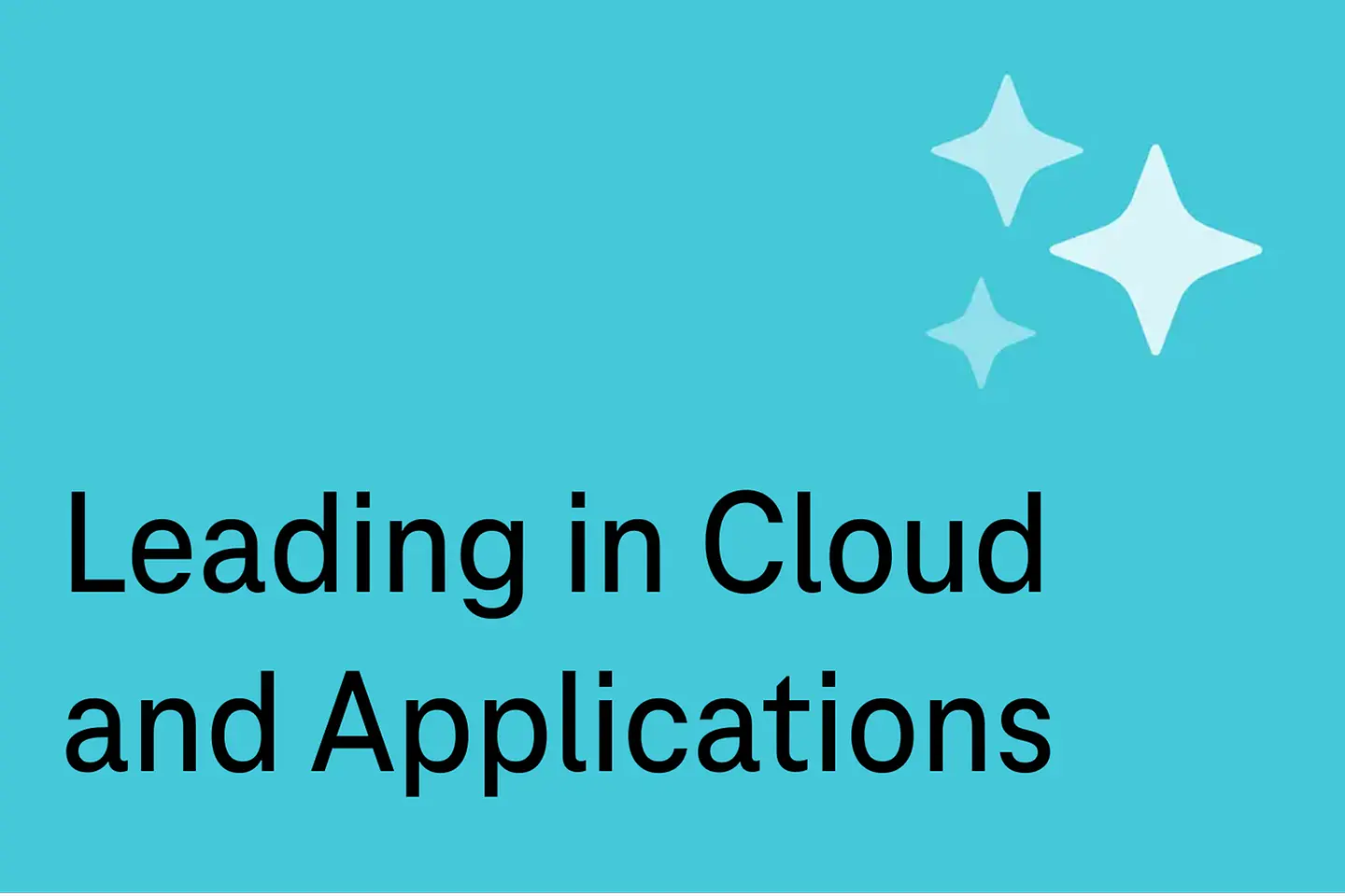 Imagen generada por IA - Leading in Cloud and Applications