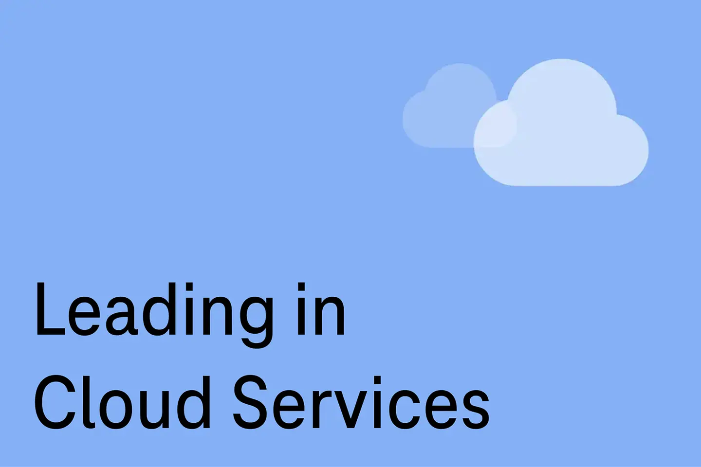 Imagen generada por IA - Cloud Services