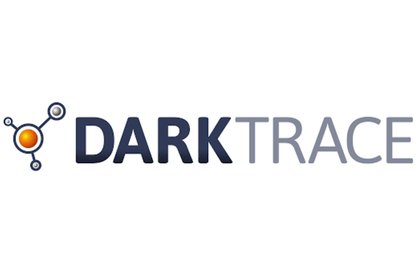Darktrace logo beneath it