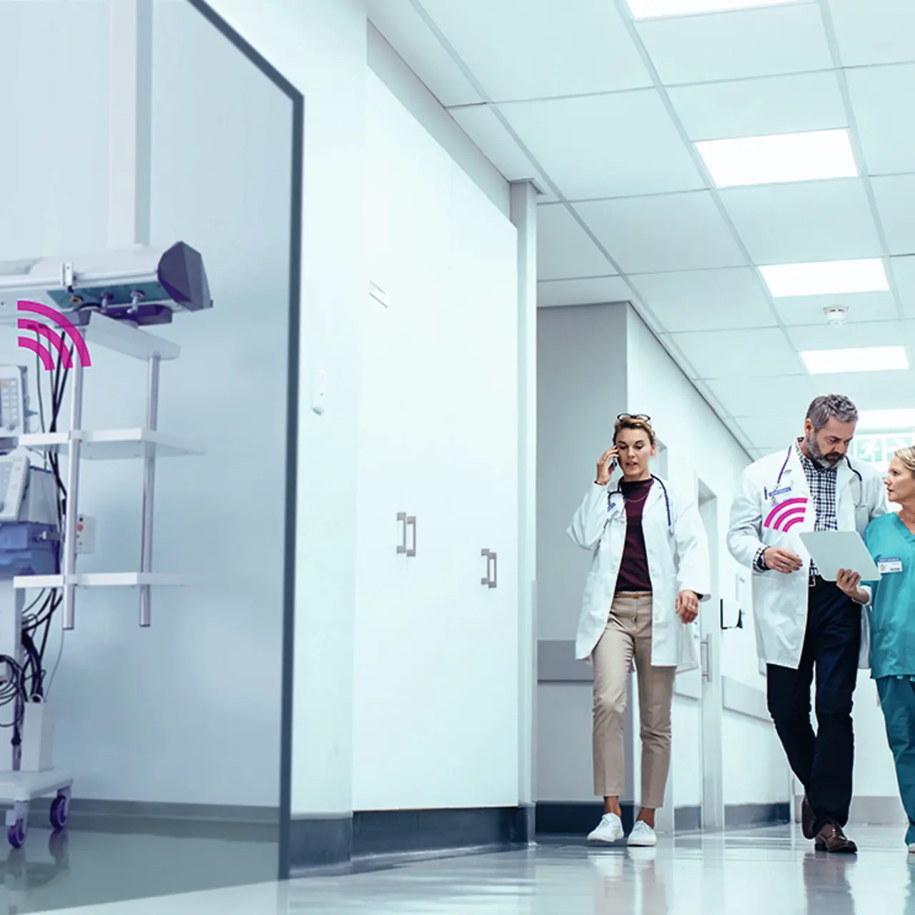 Doctors in hospital