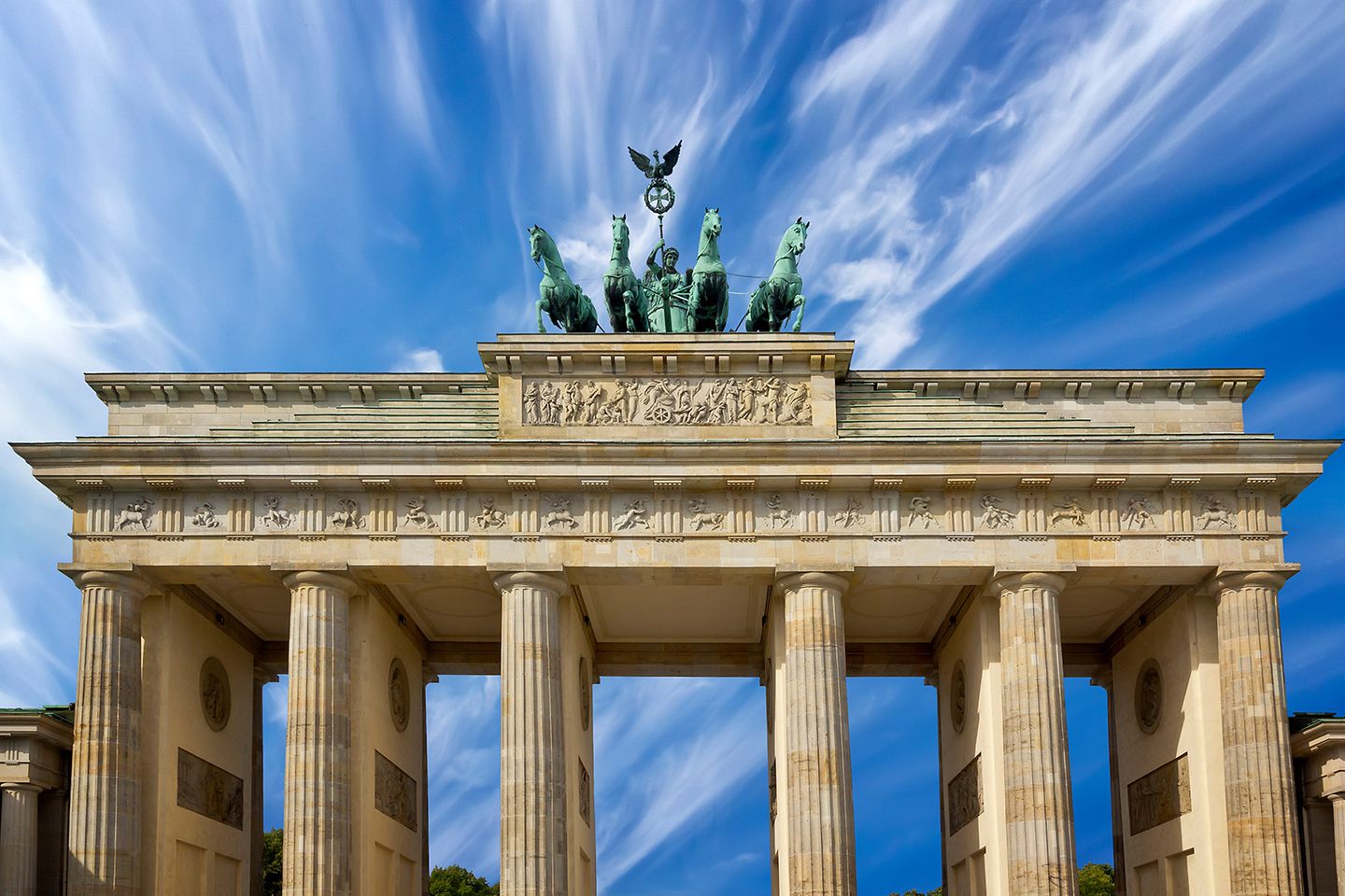 Blick auf den Reichstag