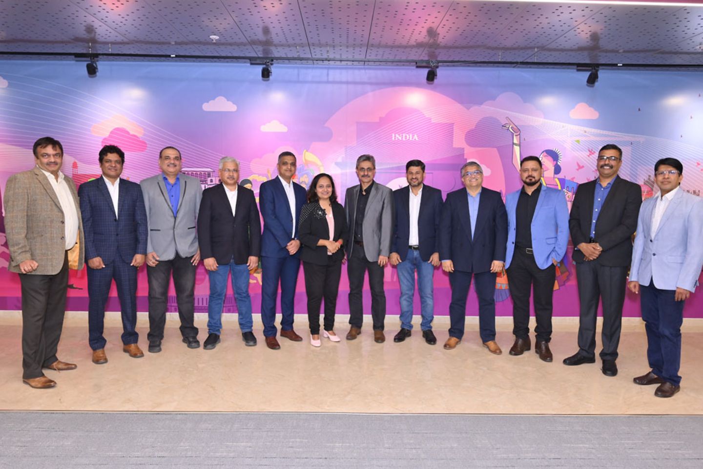 T-Systems India Board of Management - group photo