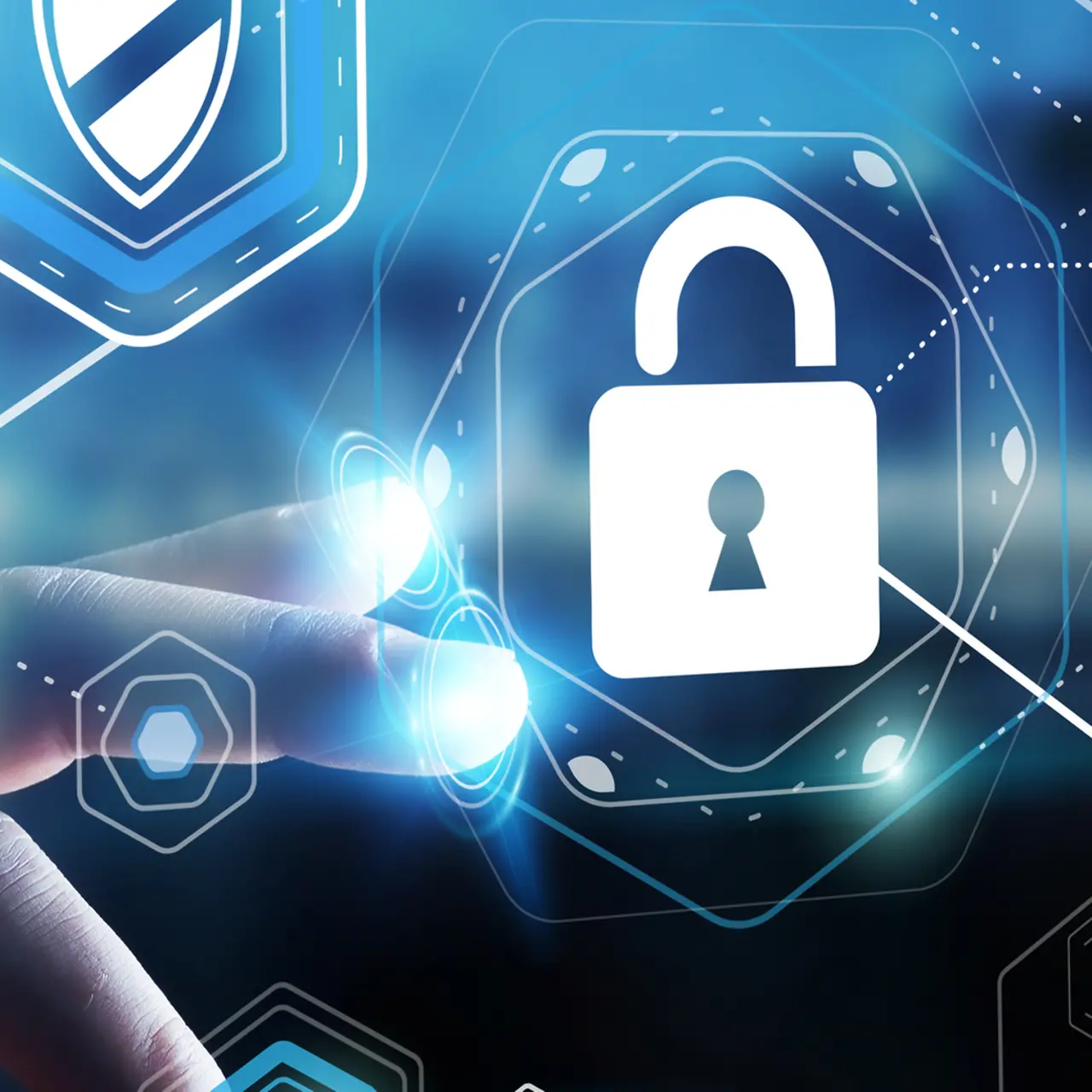 Security Symbole virtuell