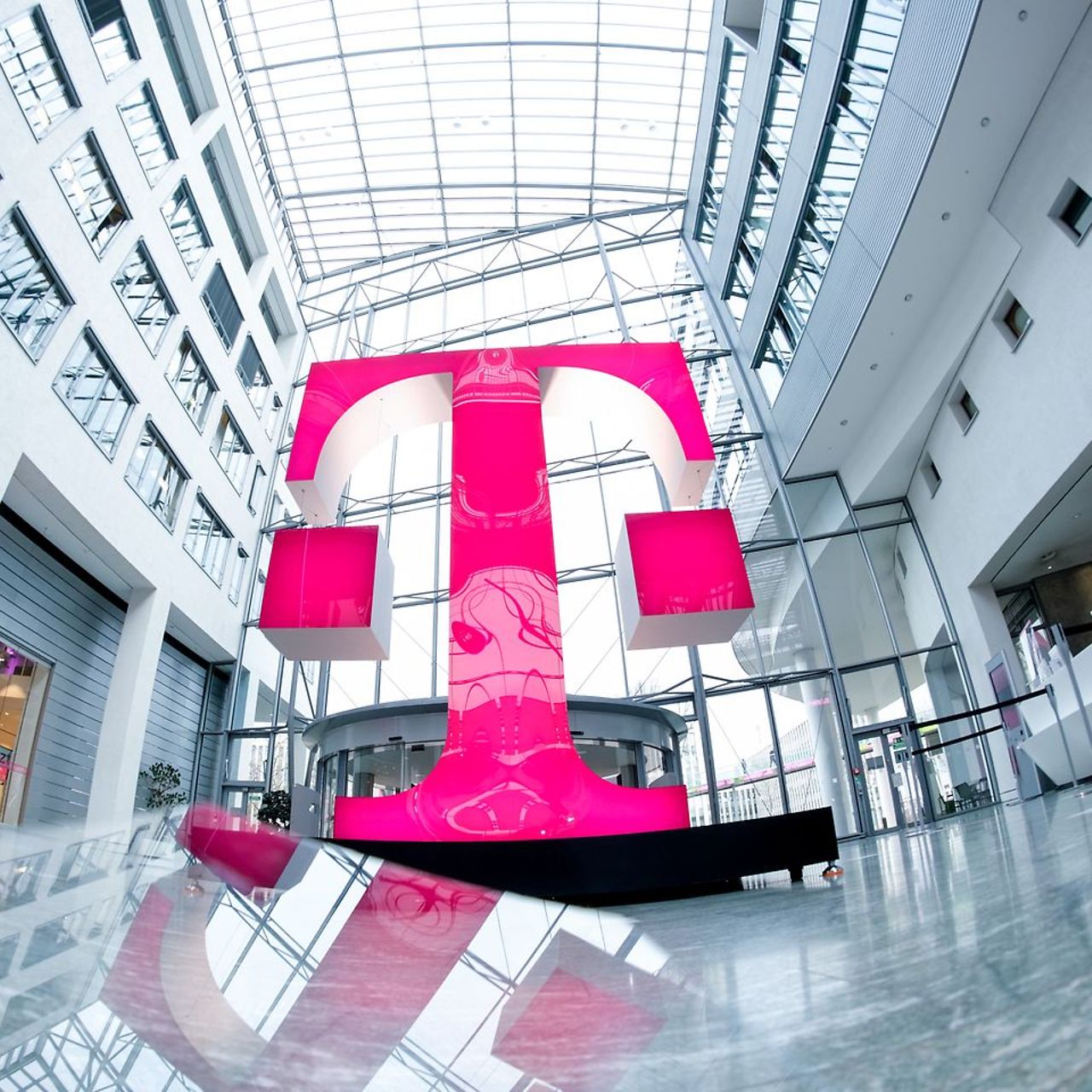 Telekom Logo from Headquaters in Bonn